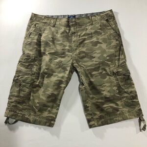 George Men's Camouflage Cargo Shorts Size 40